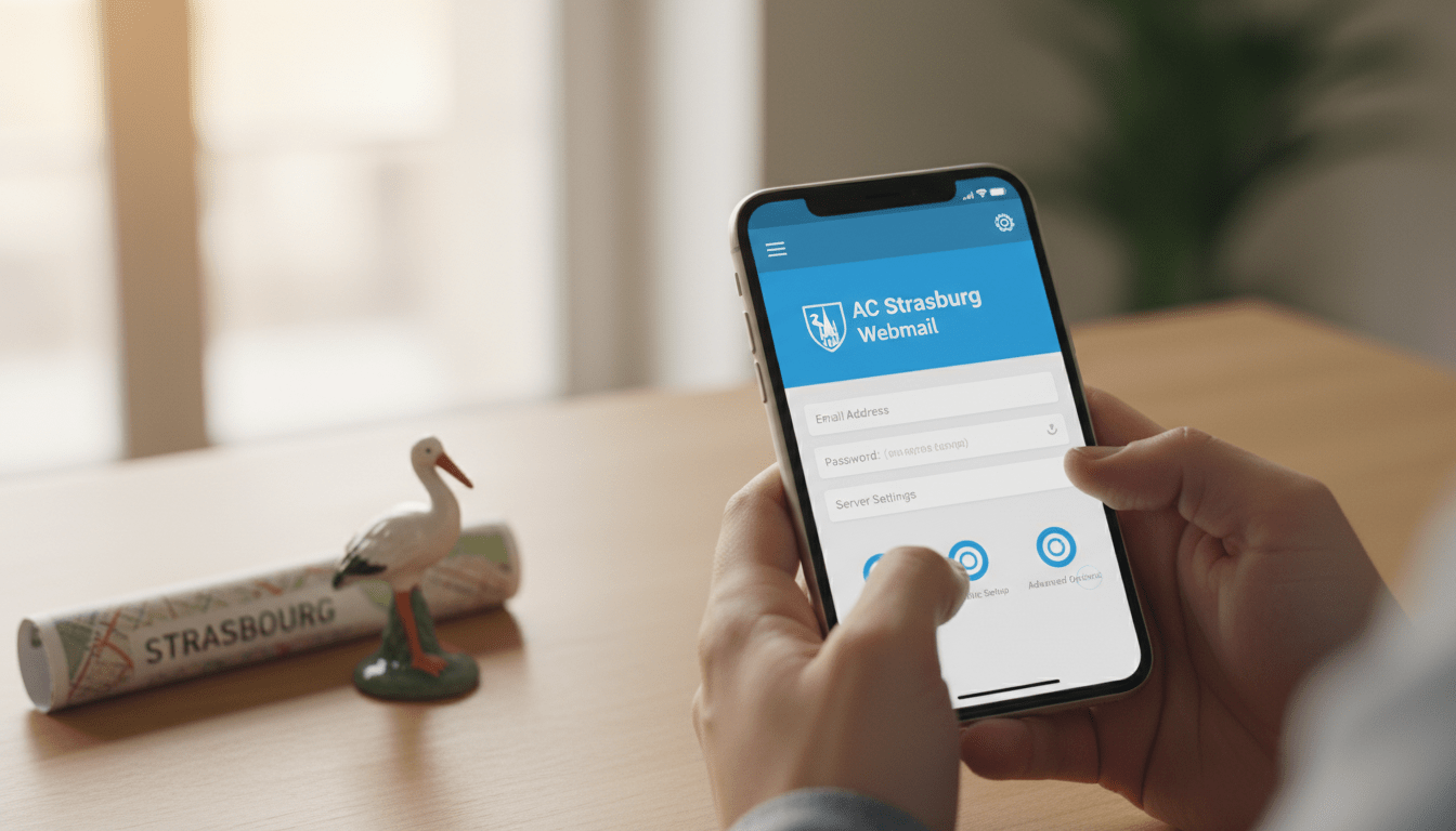 découvrez comment configurer facilement votre webmail ac strasbourg sur votre téléphone grâce à notre guide pas à pas. restez connecté à vos emails où que vous soyez.
