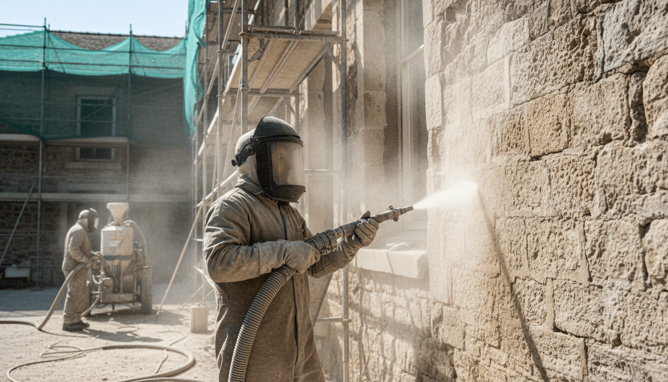 découvrez les prix du sablage de façade au m2, les techniques utilisées et comment obtenir un devis précis pour votre projet de rénovation.