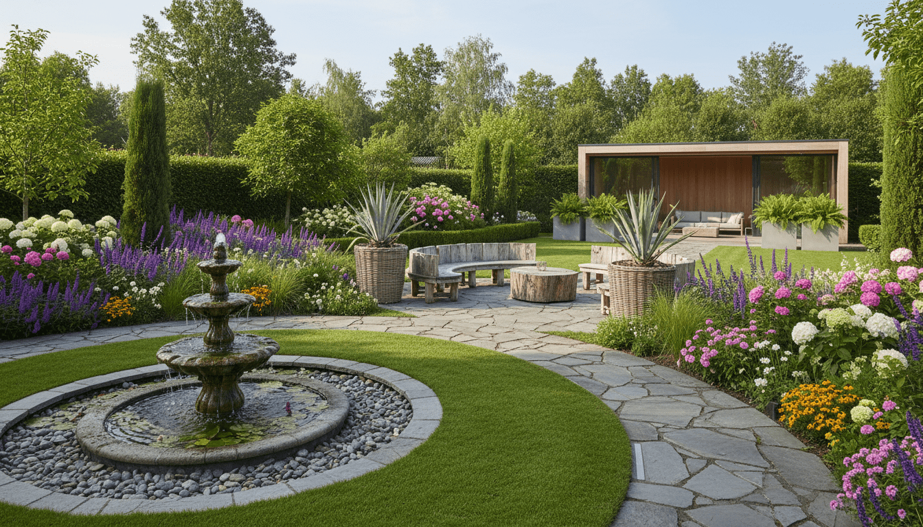 découvrez nos conseils d'aménagement de jardin, les tarifs des paysagistes et des idées pour transformer votre espace extérieur en un véritable havre de paix.