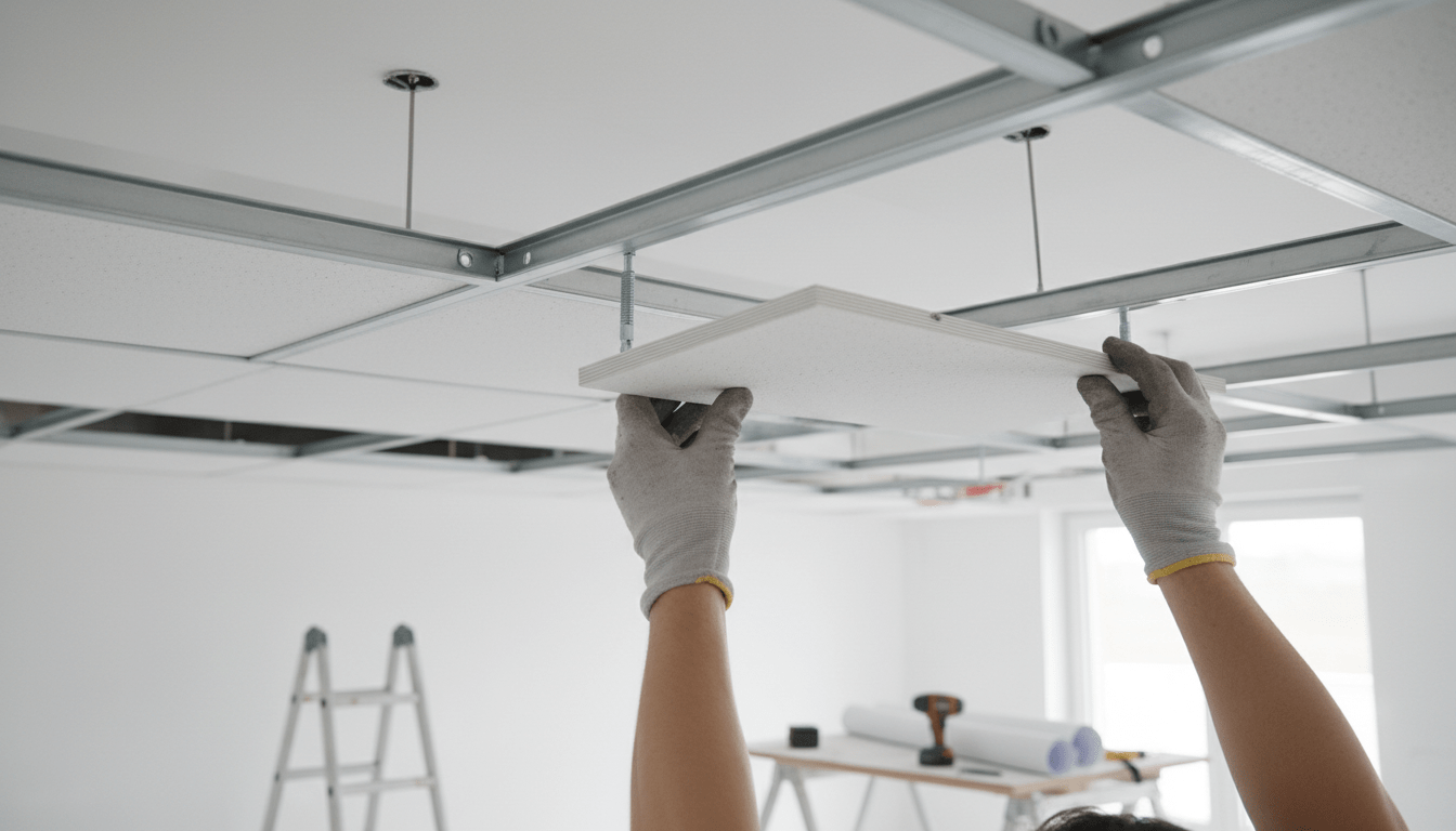 découvrez tout sur le faux plafond suspendu : prix au m2, conseils de pose et avantages pour moderniser et optimiser votre espace.