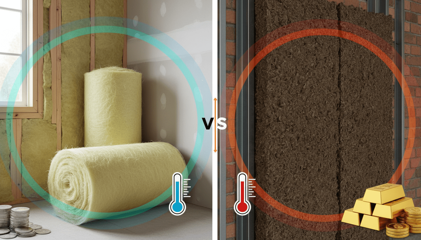 découvrez une comparaison détaillée entre la laine de verre et la laine de roche, en analysant leurs prix et performances pour choisir l'isolant le plus adapté à vos besoins.