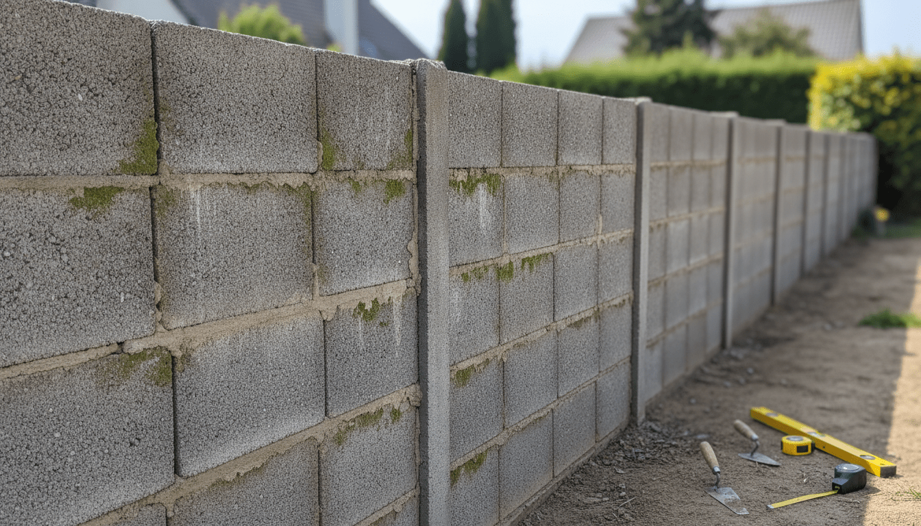 découvrez les prix du mur de clôture en parpaing au mètre linéaire pour aménager votre extérieur avec solidité et esthétisme. guide des coûts et conseils pratiques.