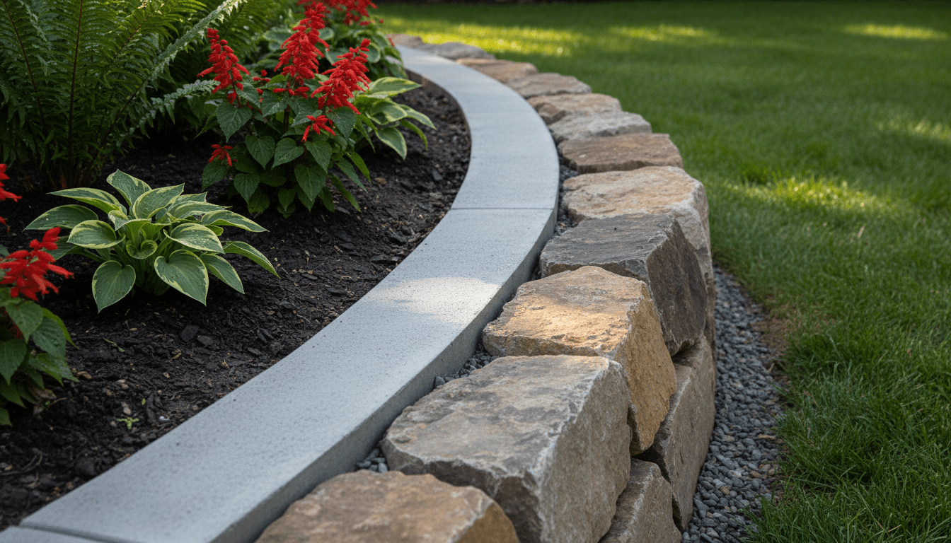 découvrez nos tarifs compétitifs pour la pose de bordures de jardin en béton et en pierre, idéales pour délimiter vos espaces extérieurs avec style et durabilité.