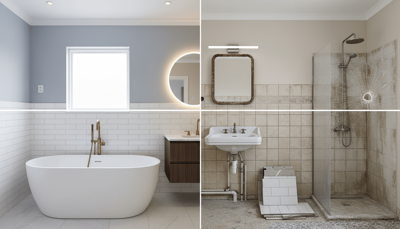 découvrez nos tarifs détaillés pour la rénovation de salle de bain au m², qu'elle soit complète ou partielle. obtenez un devis précis pour tous vos projets de rénovation.