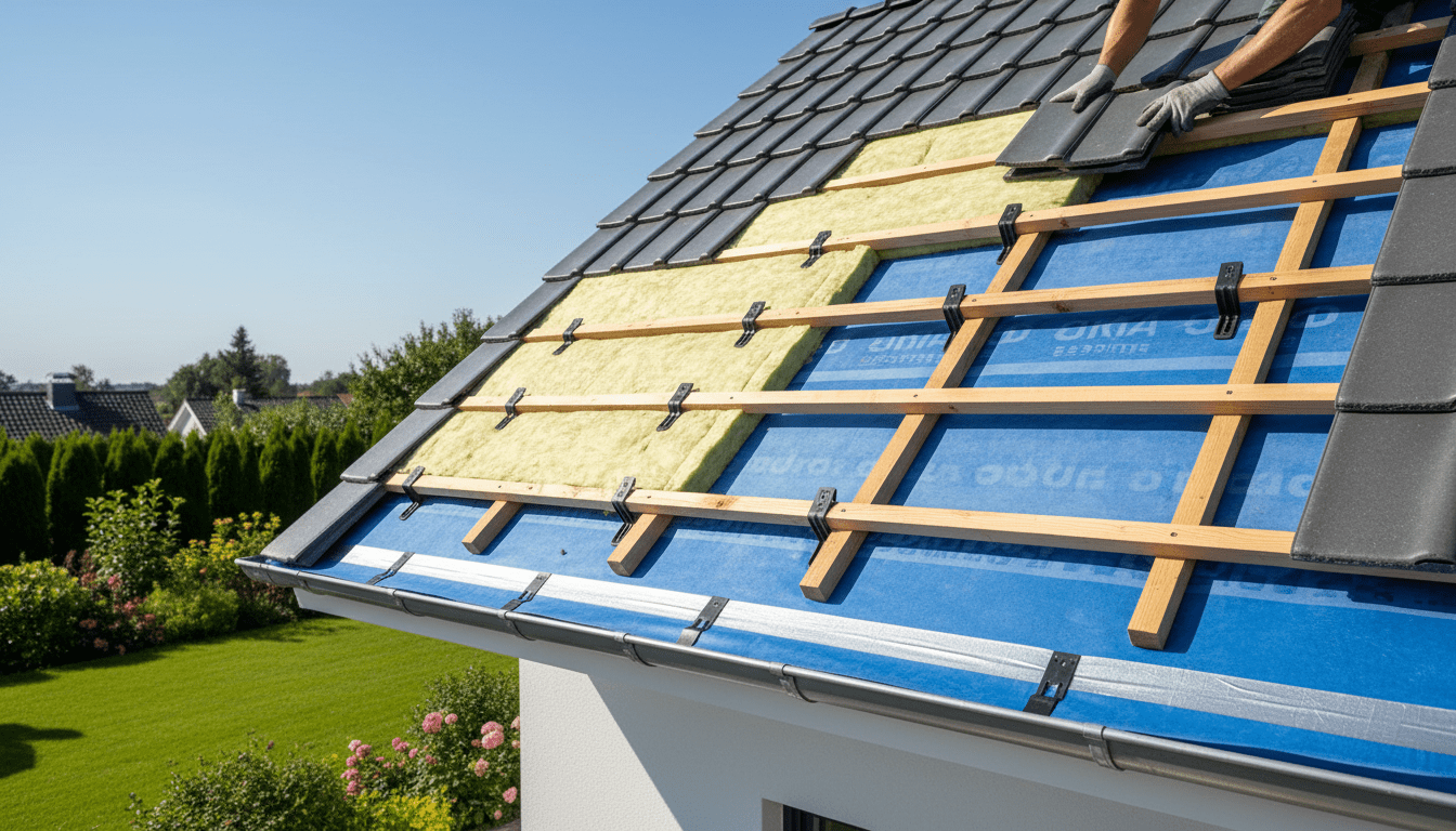 découvrez tout sur l'isolation de toiture par l'extérieur (sarking) : techniques, prix et aides financières disponibles pour améliorer l'efficacité énergétique de votre maison.