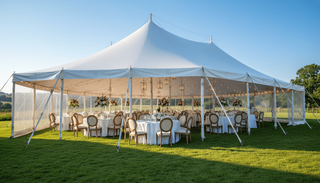 découvrez nos prix compétitifs pour tentes de réception et chapiteaux professionnels. location et vente adaptées à vos événements privés ou professionnels.