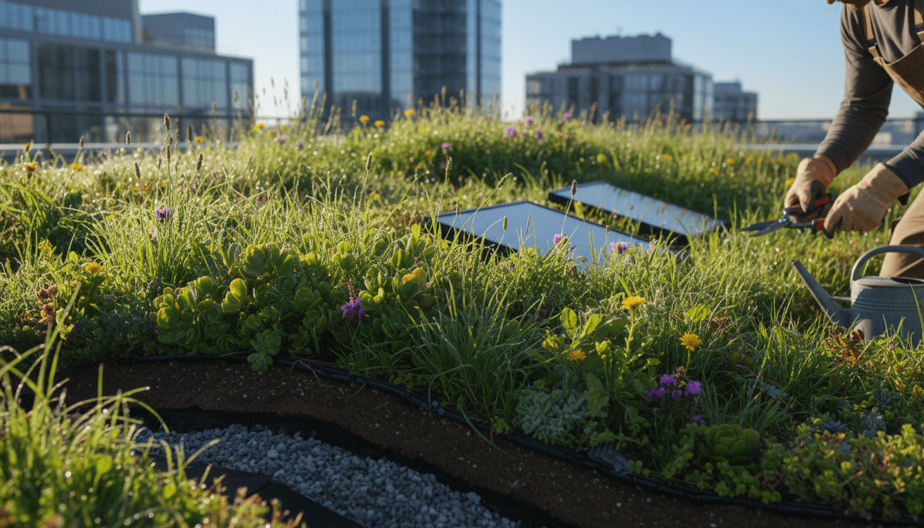 découvrez tout sur la toiture végétalisée : prix au m², conseils d'entretien et les avantages écologiques et esthétiques pour votre maison.