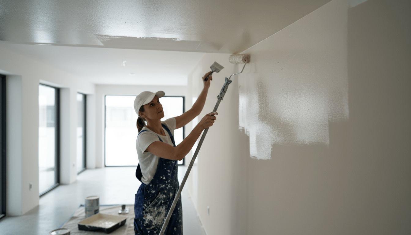 découvrez les prix de la peinture au m² pour murs et plafonds. comparez les tarifs des peintres professionnels et obtenez un devis précis pour vos travaux de rénovation.