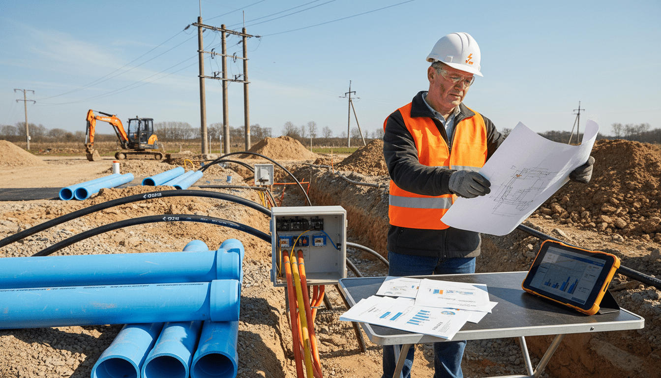 découvrez le coût des travaux de viabilisation terrain, incluant les raccordements en eau, électricité (edf) et télécom, pour préparer efficacement votre futur projet immobilier.