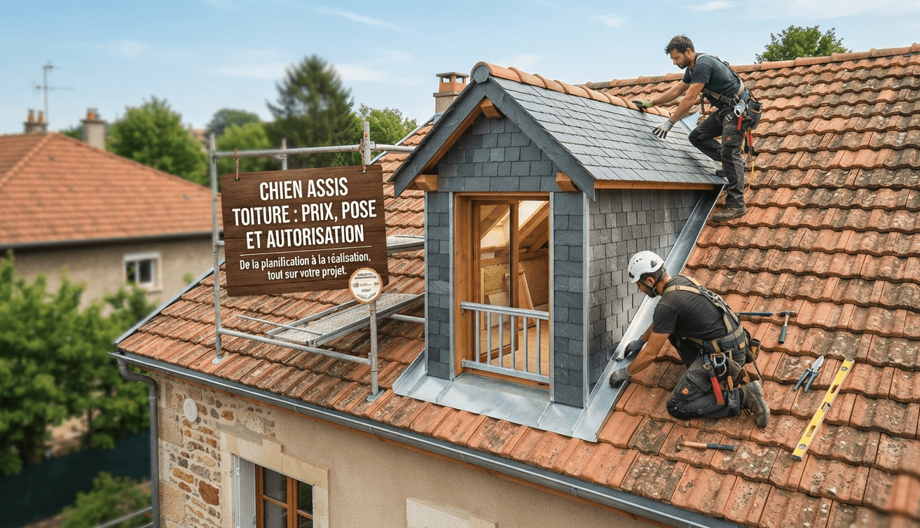 découvrez tout sur chien assis pour toiture : prix, pose et démarches d'autorisation pour embellir votre toit en toute sérénité.