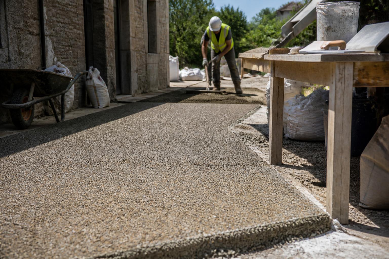 découvrez tout sur le béton désactivé : prix au m², dosage précis et conseils pour une mise en œuvre réussie, afin d'obtenir une surface esthétique et durable.