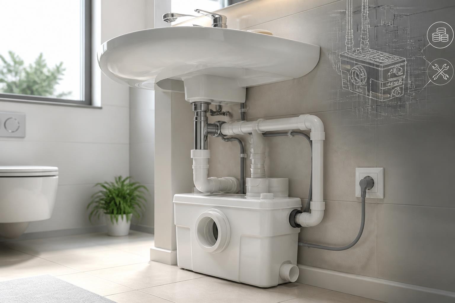 découvrez les prix et les contraintes liés à l'installation d'un sanibroyeur pour optimiser vos sanitaires en toute simplicité.