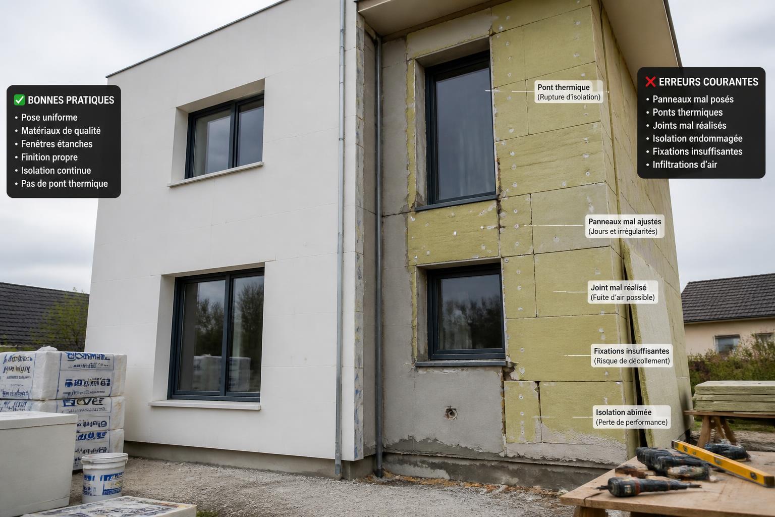 découvrez les pièges à éviter lors de votre projet d'isolation thermique par l'extérieur pour garantir efficacité et durabilité.