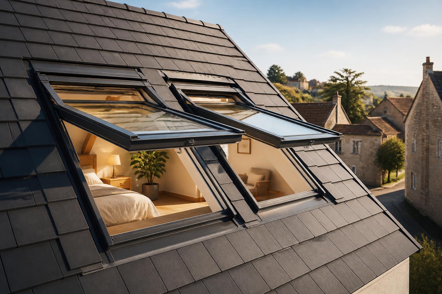 découvrez nos conseils pour la pose de velux : tarifs d'installation, choix des modèles confort et tout confort, et astuces pour améliorer la luminosité et le confort de votre habitation.