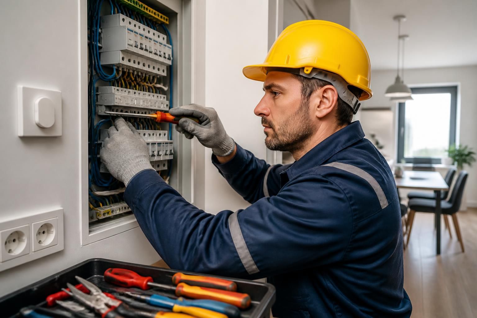 découvrez nos tarifs horaires transparents pour les services d'électricien : dépannage rapide et installation professionnelle à prix compétitifs.