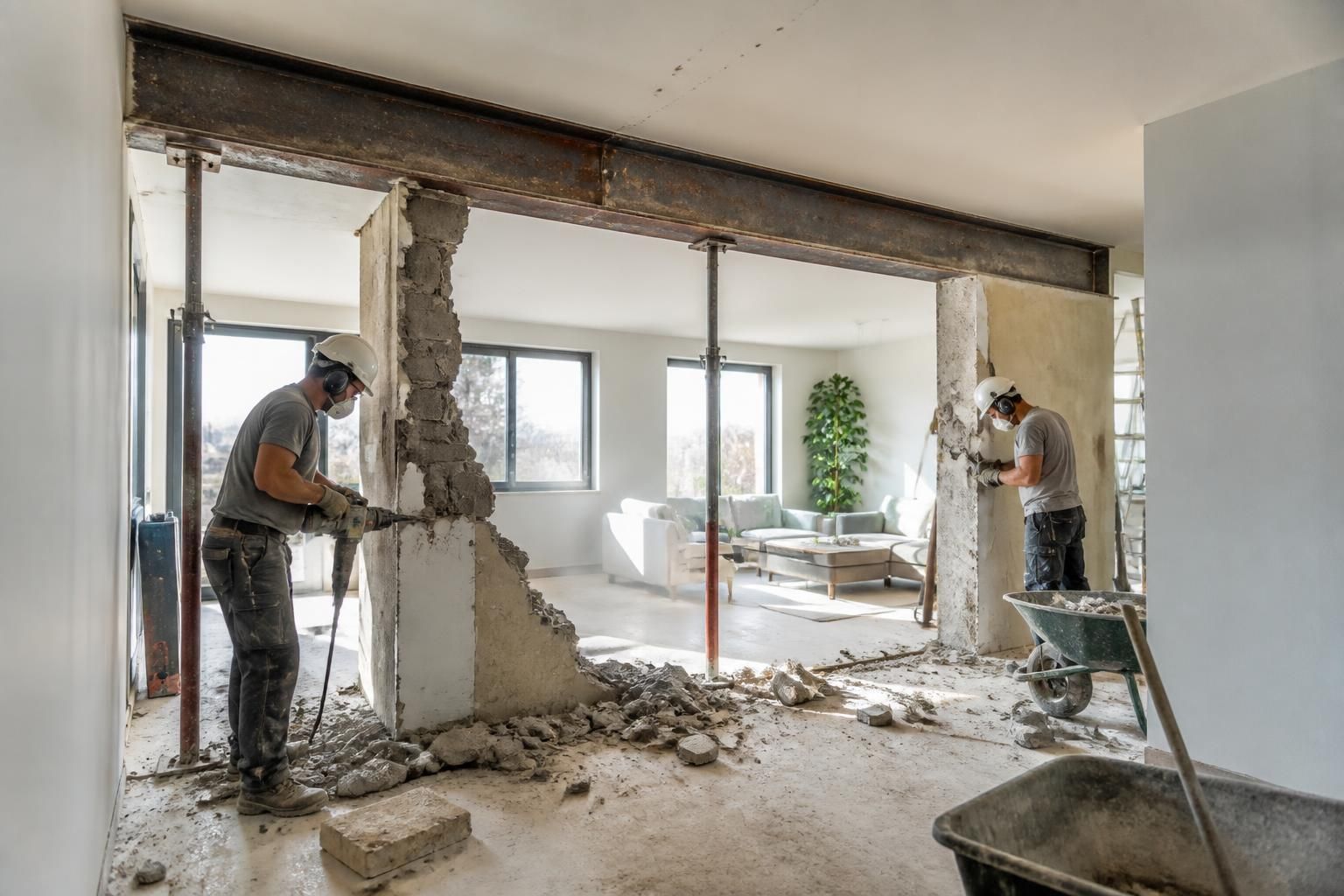 découvrez les prix pour casser un mur porteur, installer un ipn et créer une ouverture en toute sécurité. guide complet pour vos travaux de rénovation.