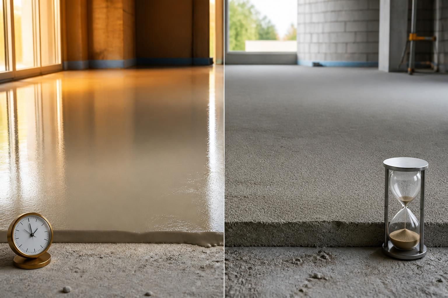 découvrez les différences entre la chape liquide et la chape traditionnelle, leurs prix, temps de séchage et avantages pour choisir la meilleure option pour vos travaux de sol.