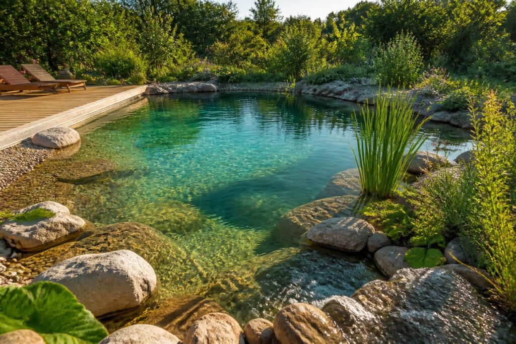 découvrez tout sur la piscine naturelle : son prix, son fonctionnement écologique et les conseils pour un entretien facile et durable.