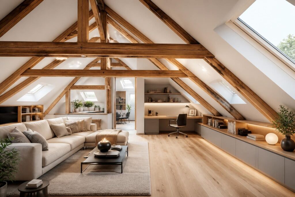 découvrez nos solutions d'aménagement de combles de 50m2 avec des prix clé en main adaptés à votre budget. transformez votre espace facilement et rapidement.